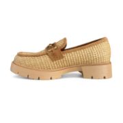 Εικόνα της Loafers από ψάθα με μεταλλική λεπτομέρεια