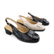 Εικόνα της Δερμάτινα τρυπητά ανατομικά εξώφτερνα πέδιλα