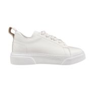 Εικόνα της Δερμάτινα Ανδρικά Sneakers με Λευκή Σόλα