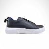 Εικόνα της Δερμάτινα Ανδρικά Sneakers με Λευκή Σόλα