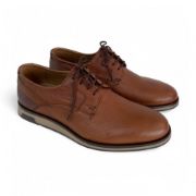 Εικόνα της Σκαρπίνια δερμάτινα χωρίς τακούνι