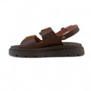 Εικόνα της Σανδάλια Δίσολα Flatform με Διπλή Φάσα και Αγκράφες