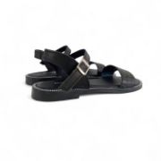 Εικόνα της Old Σανδάλια δερμάτινα με λεπτή κροκό φάσα