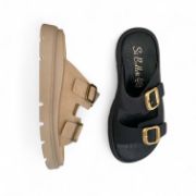 Εικόνα της Παντόφλες με Ρυθμιζόμενα Λουριά και Αγκράφες