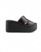 Εικόνα της Παντόφλες Πλατφόρμες με Φαρδιά Φάσα