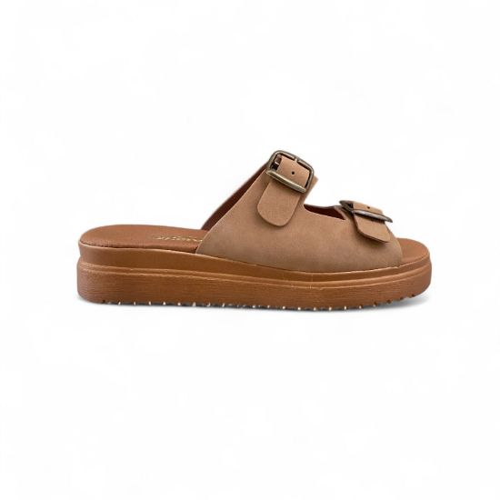 Εικόνα της Ανατομικές Παντόφλες με Ρυθμιζόμενα Λουριά και Μαλακό Πάτο