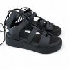 Εικόνα της Σανδάλια Δίσολα Flatform Gladiator με Κορδόνι