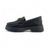 Εικόνα της Loafers με ασημί μεταλλικό διακοσμητικό