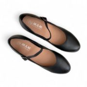 Εικόνα της Γόβες με Μπαρέτα και Χοντρό Χαμηλό Τακούνι