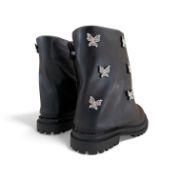 Εικόνα της Παιδικά μποτάκια με πεταλούδες και στρας για κορίτσια