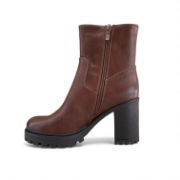 Εικόνα της Old Μποτάκια με χοντρό τακούνι και τρακτερωτή σόλα