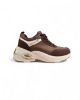 Εικόνα της Sneakers με συνδυασμό υλικών και χρωμάτων