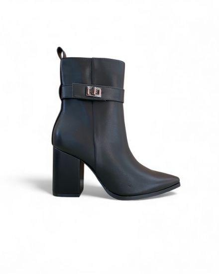 Εικόνα της Μποτάκια μυτερά με χοντρό τακούνι