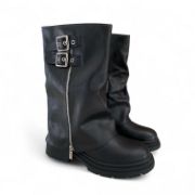 Εικόνα της Μποτάκια με αναδιπλούμενη φάσα διακοσμητικές τόκες και φερμουάρ