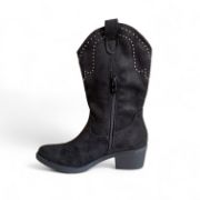 Εικόνα της Cowboy μποτάκια καστορ με κρόσσια και τρουκς