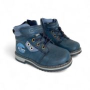 Εικόνα της Παιδικά μποτάκια για αγόρια με φερμουάρ αυτοκόλλητο και λάστιχα