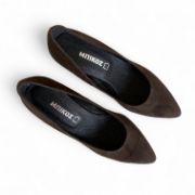 Εικόνα της Γόβες καστόρ μυτερές με χοντρό τακούνι