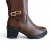 Εικόνα της Μπότες με Τακούνι Λάστιχο και Διακοσμητικό