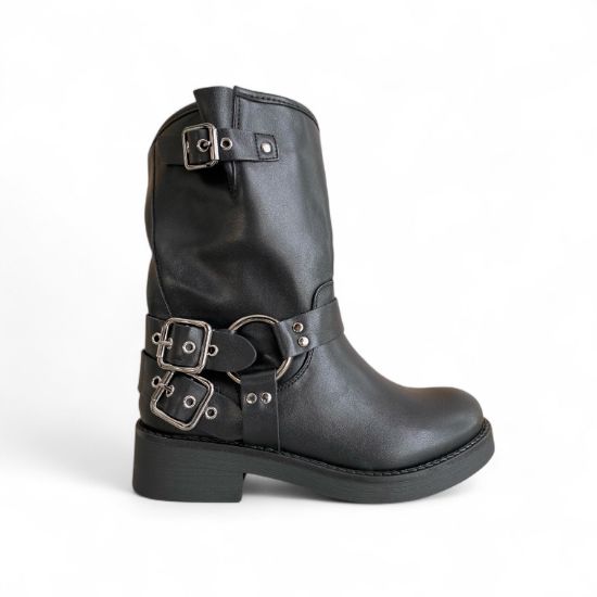 Εικόνα της Μποτάκια Biker με Αγκράφες