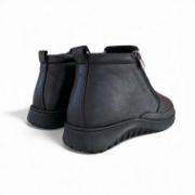Εικόνα της Μποτάκια Δερμάτινα Ανατομικά με Δύο Φερμουάρ