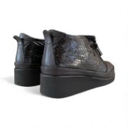 Εικόνα της Μποτάκια Δερμάτινα Ανατομικά με Φερμουάρ και Λάστιχο