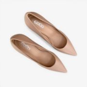 Εικόνα της Γόβες Μυτερές με Λεπτό Τακούνι Nude