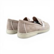 Εικόνα της Loafers Καστόρ με Διακοσμητικό Σχέδιο Μπεζ