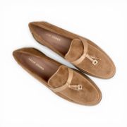 Εικόνα της Loafers Κστόρ με Διακοσμητικό Σχέδιο Κάμελ