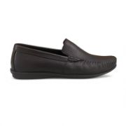 Εικόνα της Ανδρικά Δερμάτινα Ανατομικά Μοκασίνια Μαύρο