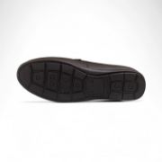 Εικόνα της Ανδρικά Δερμάτινα Ανατομικά Μοκασίνια Μαύρο